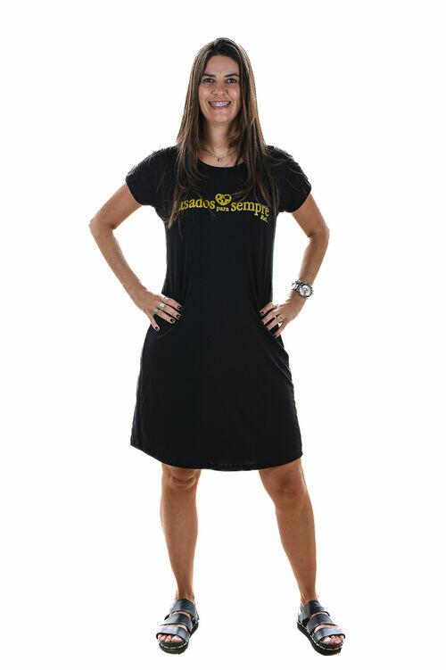 Vestido Casados Para Sempre Curto