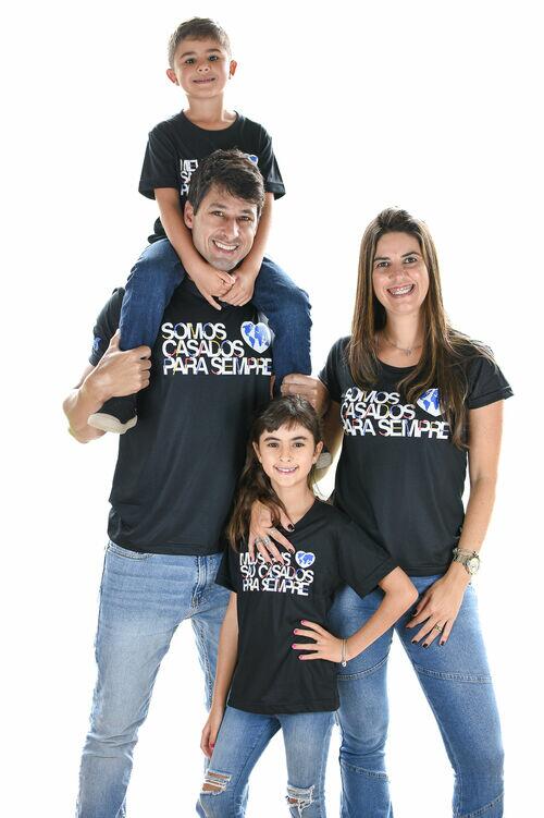 Baby Look Feminina Somos Casados para Sempre