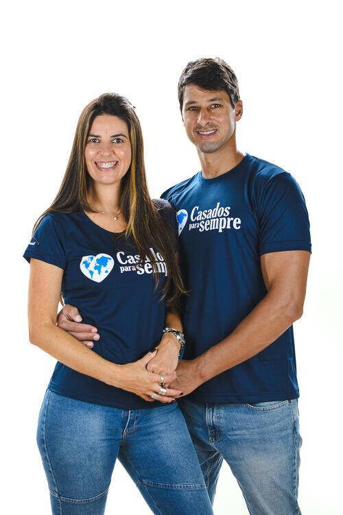 Camisa Masculina Casados para Sempre Coração