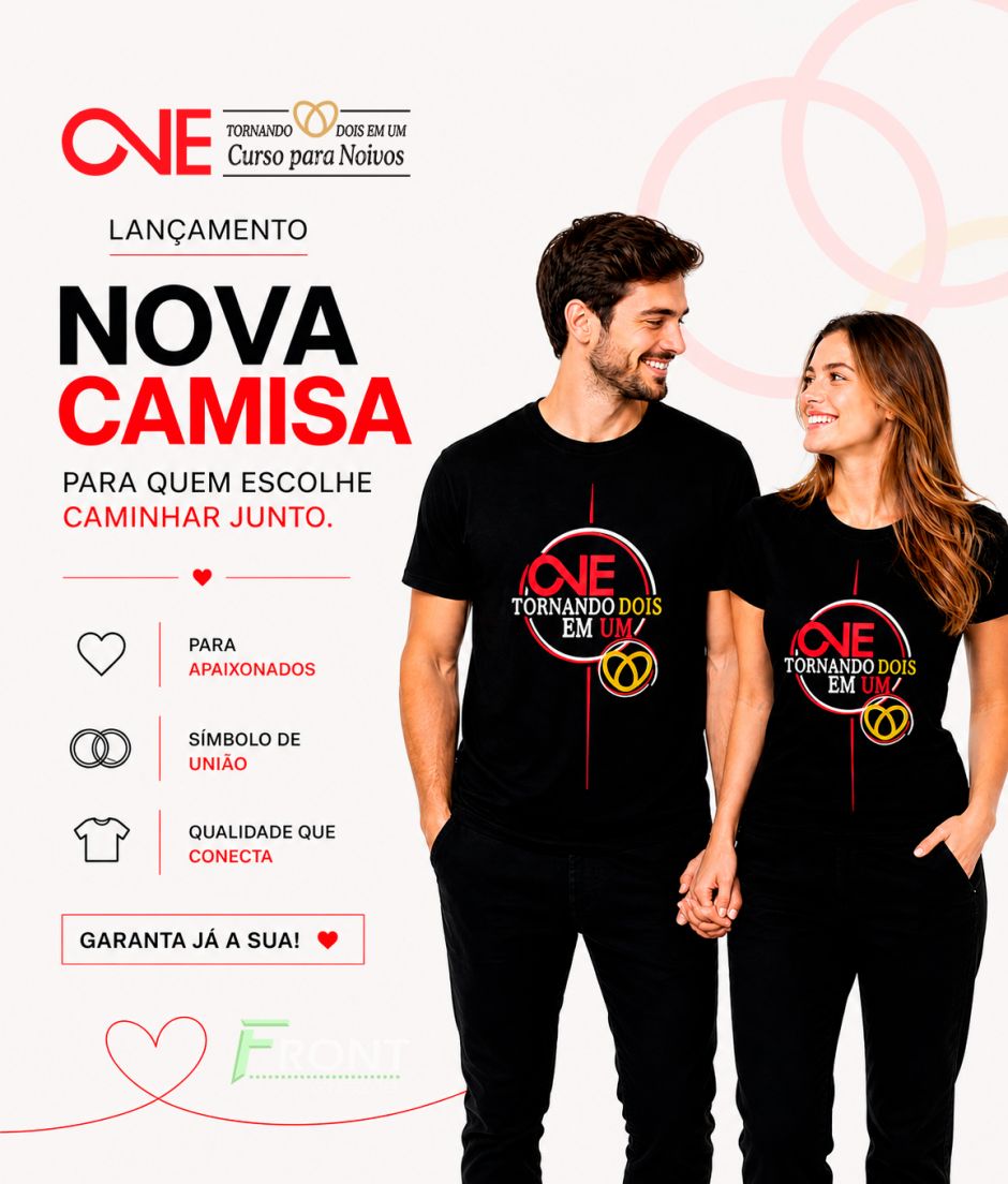 Camisa 2=1 Casados Para Sempre