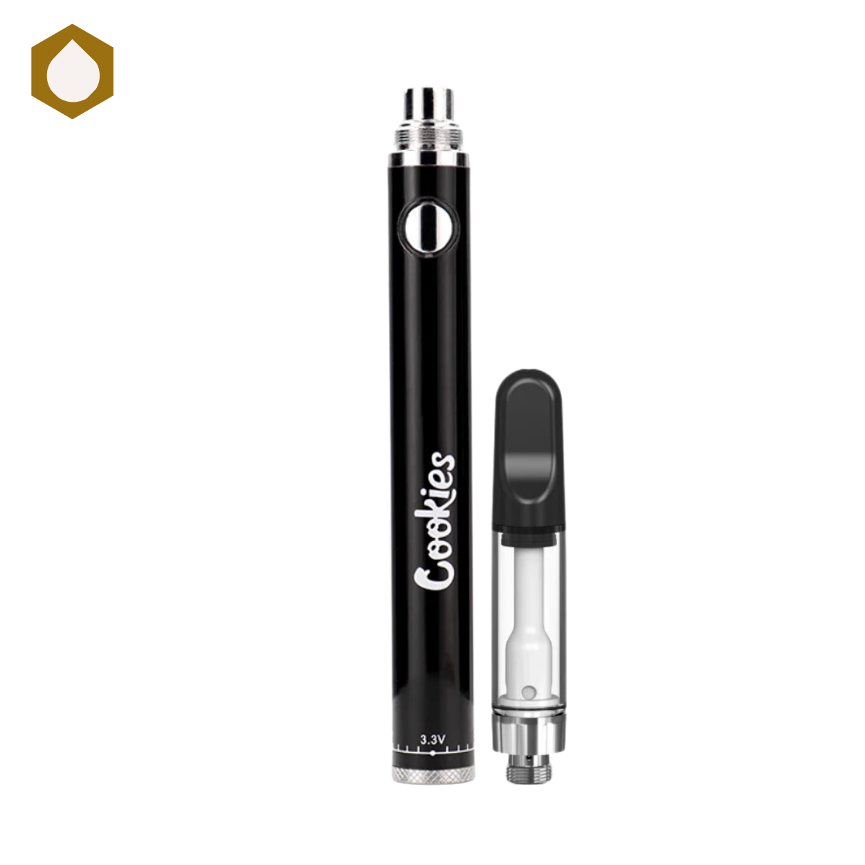 510 Twist + Atomizador | Cookies - caneta vaporizadora