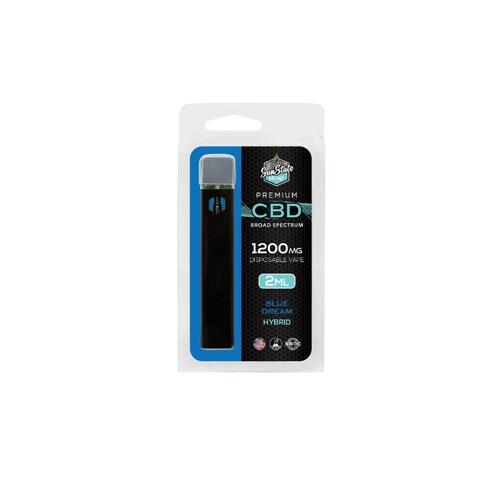 Sun State Hemp: pod com óleo CBD - 2,0 mL