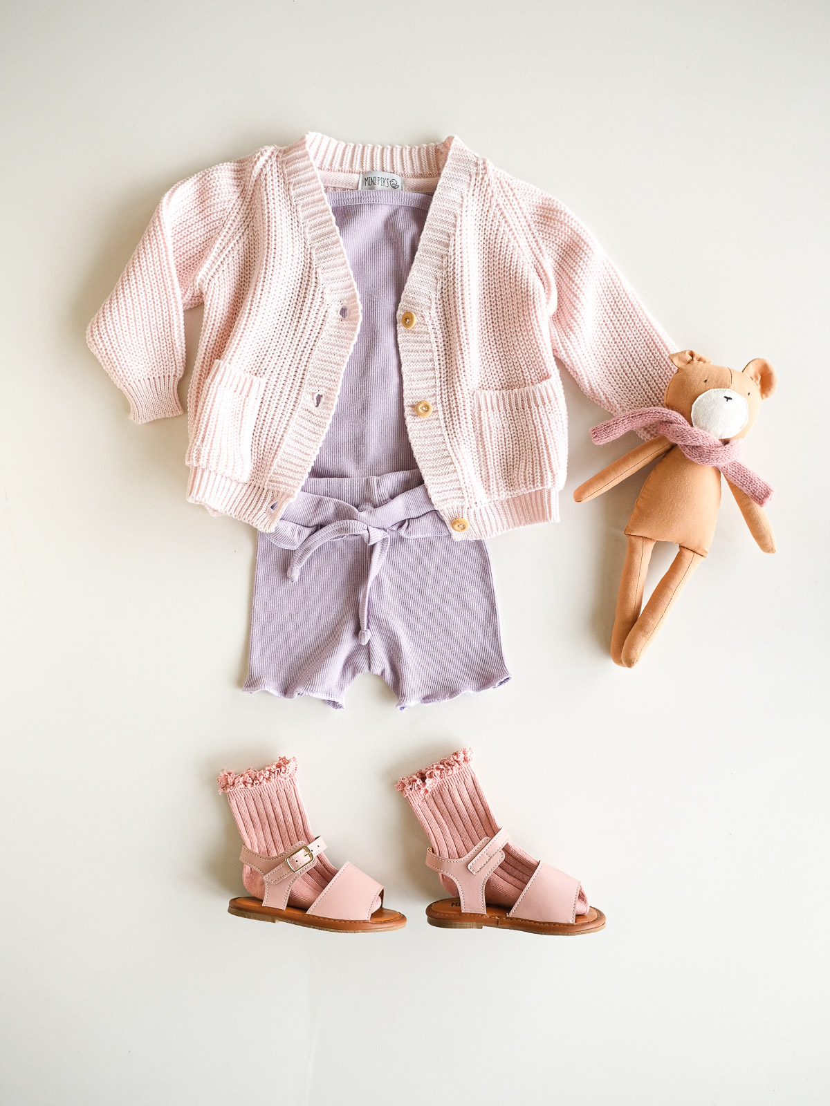 Cardigan Tricô Infantil Pepi Unissex | Mini Piks - R$139,90