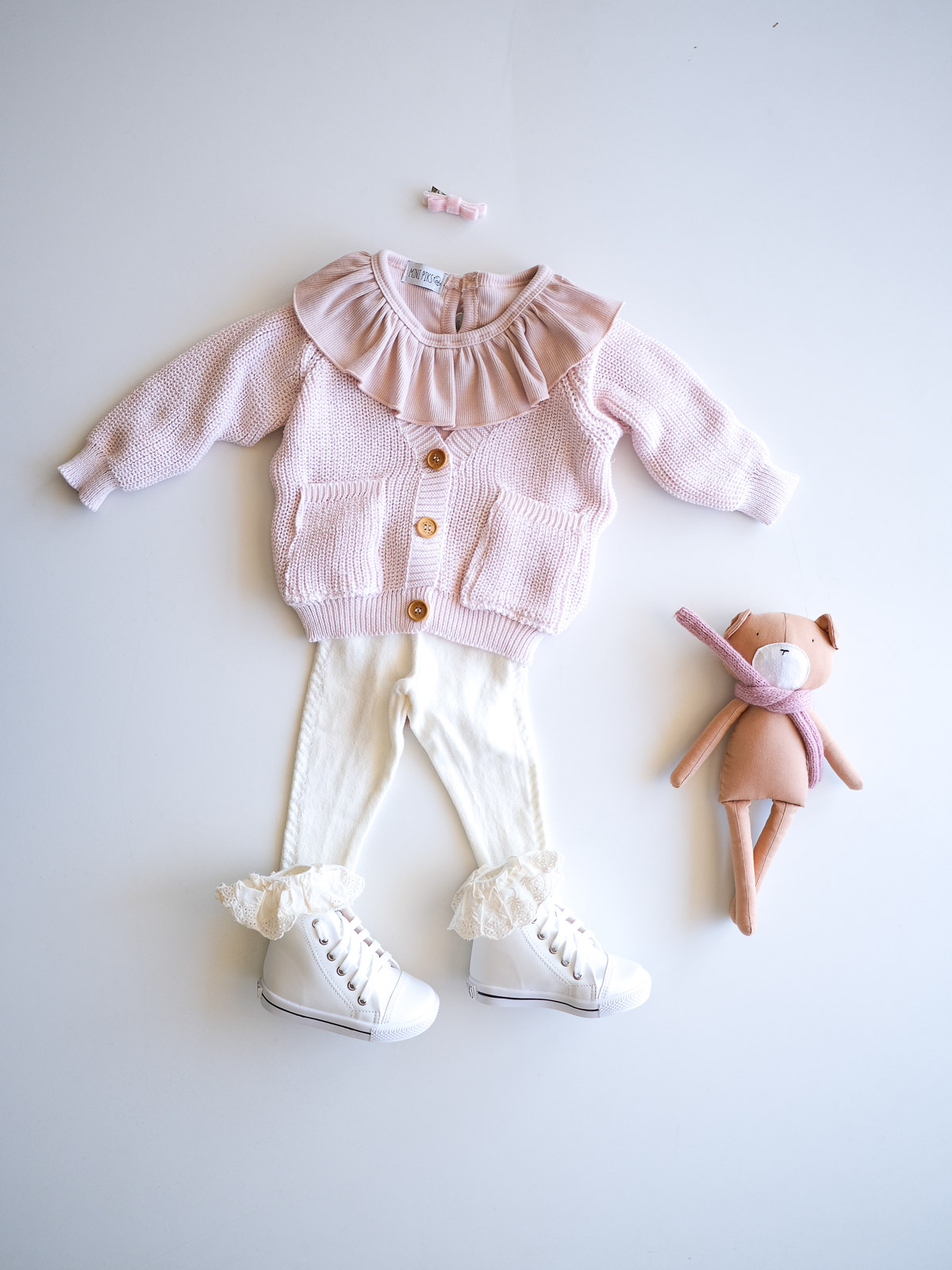 Cardigan Tricô Infantil Pepi Unissex | Mini Piks - R$139,90