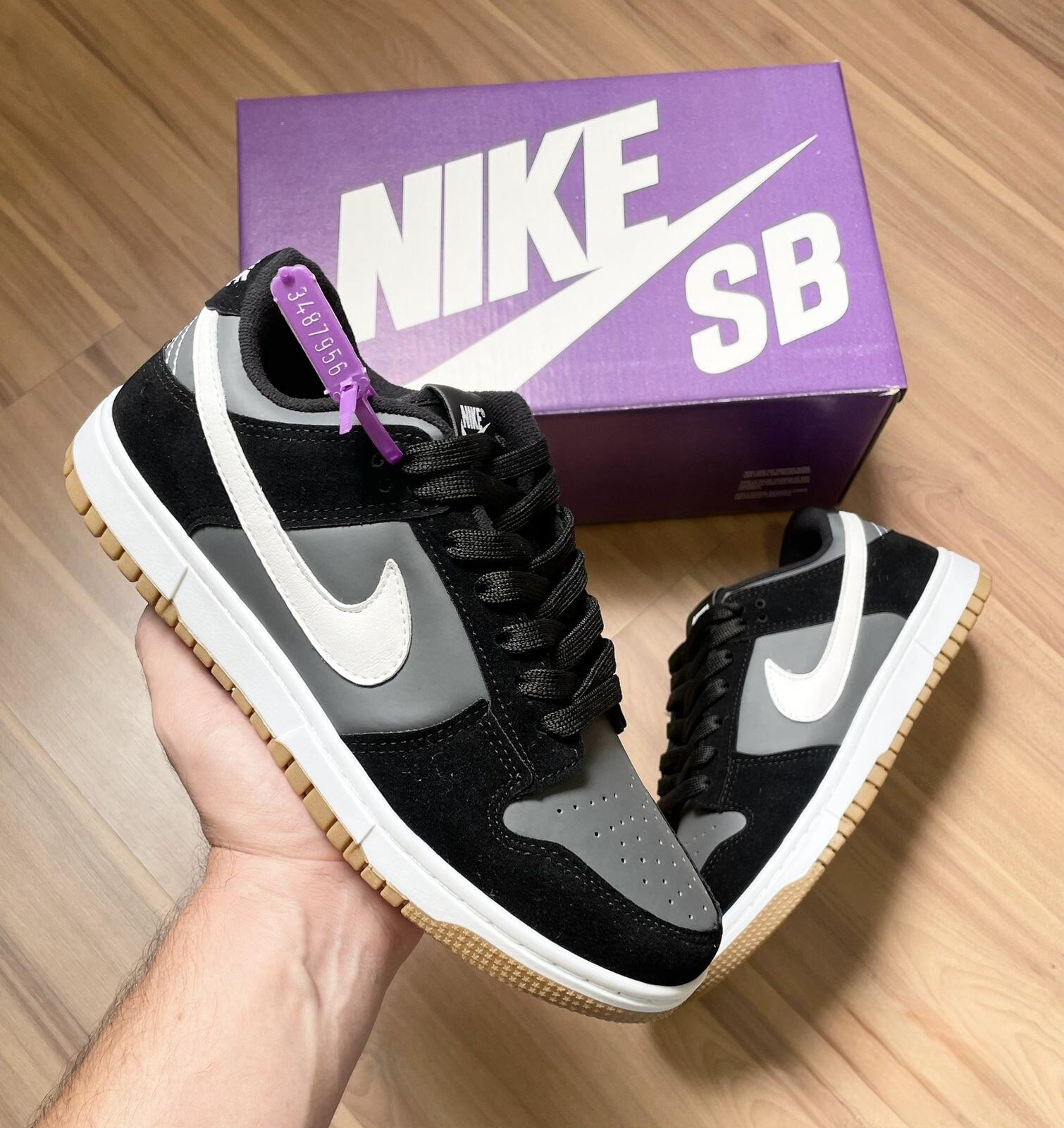 Comprar Tênis Dunk Low - Grafite/Crepe