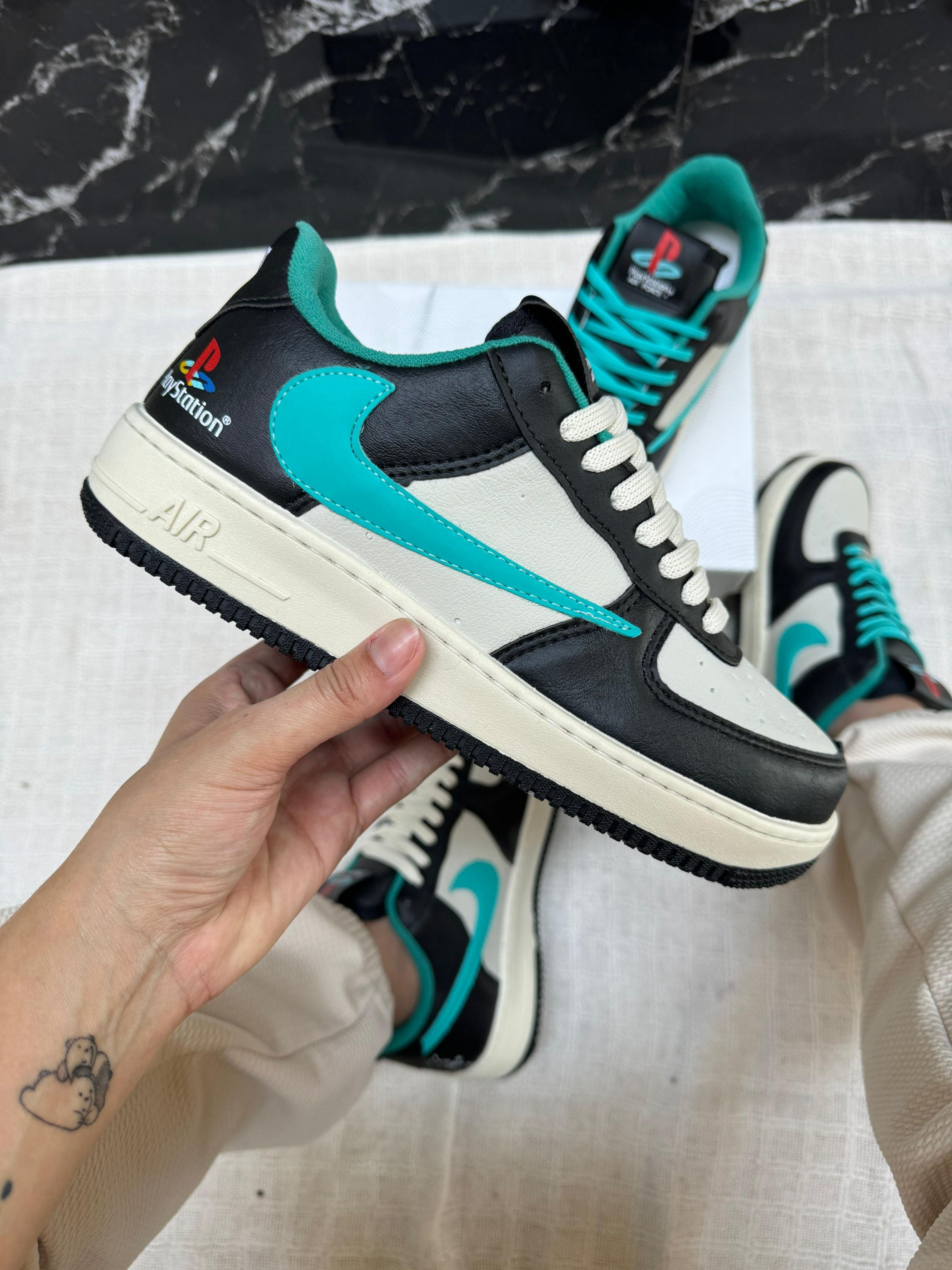 Verde Agua Air Max 97 LanÃ§amento Air Force Preto E Verde Tênis