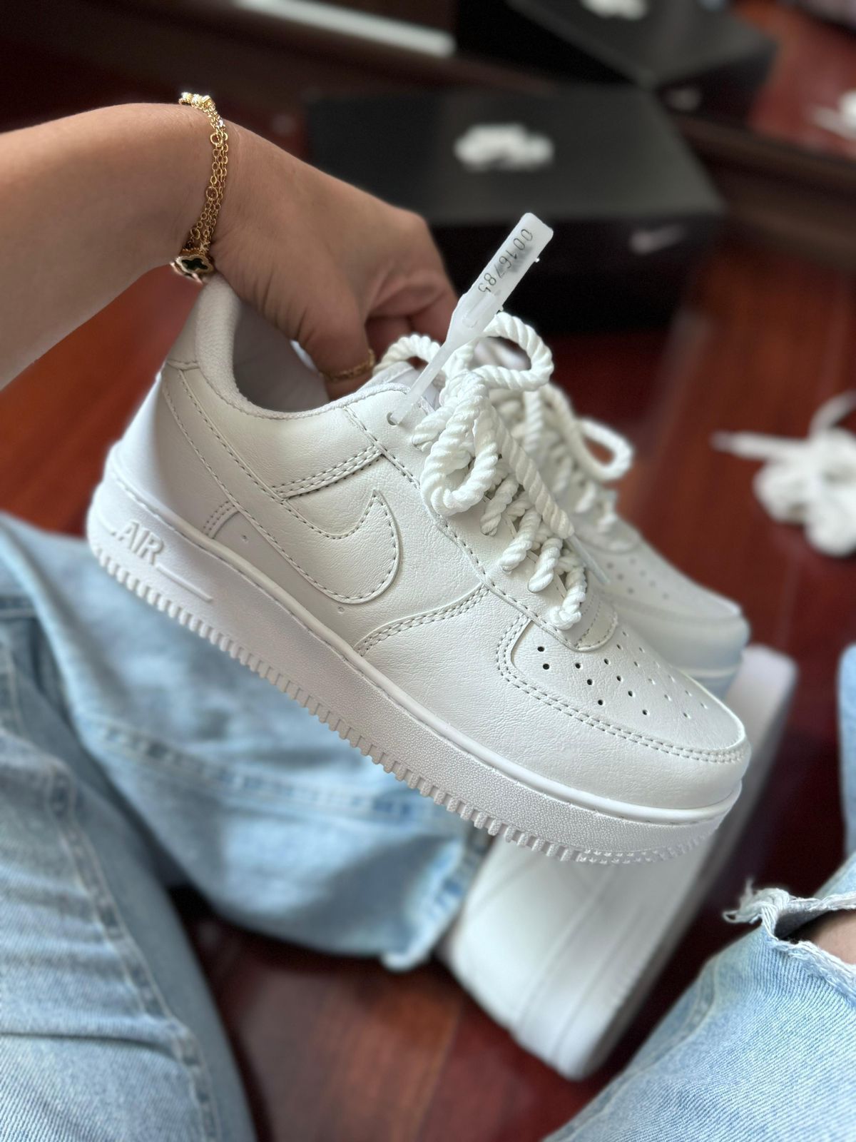 Corda Tenis Tenis De Led Vizzano Branco Vizzano Dourado Kanui