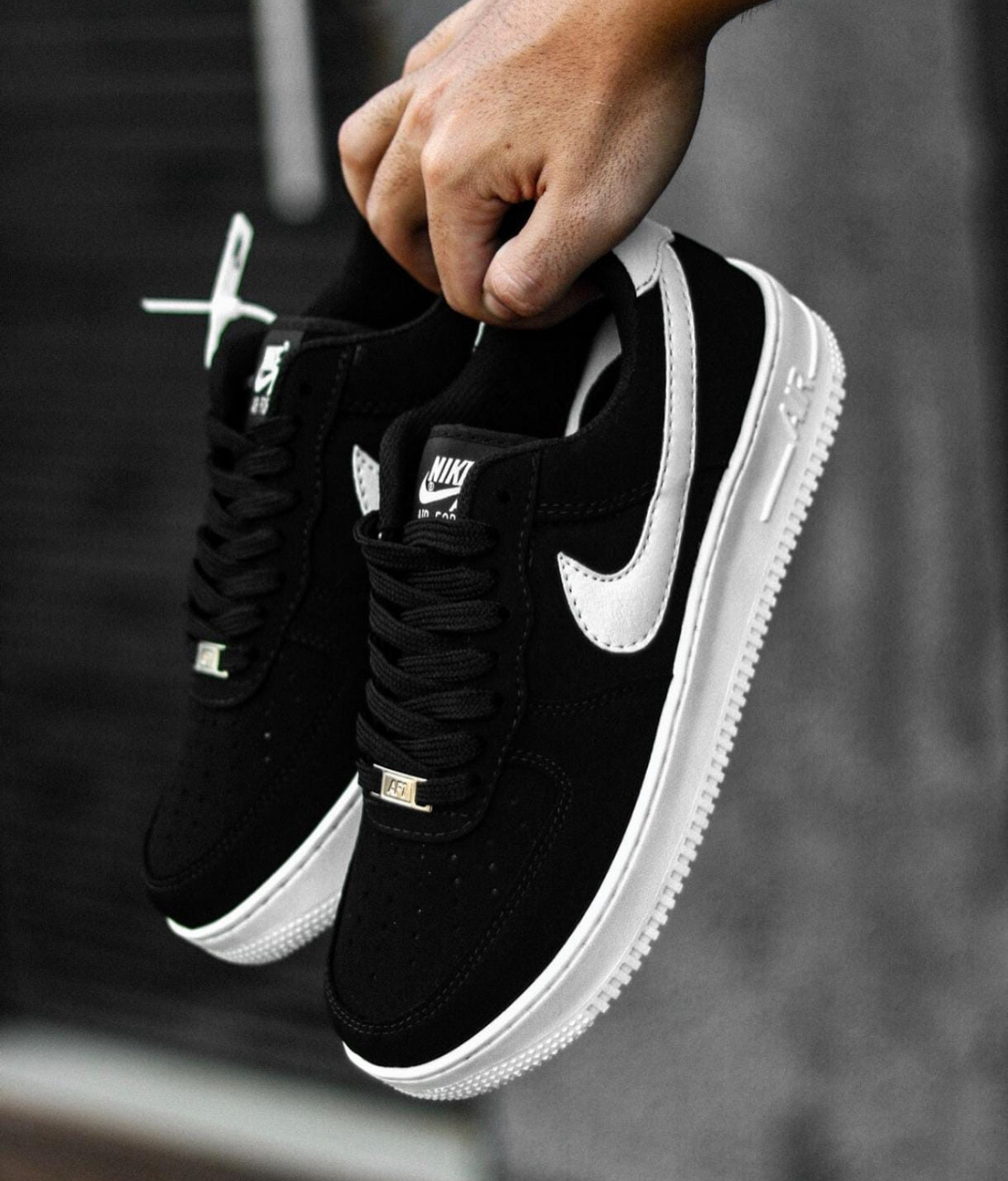 nike air force tm black
