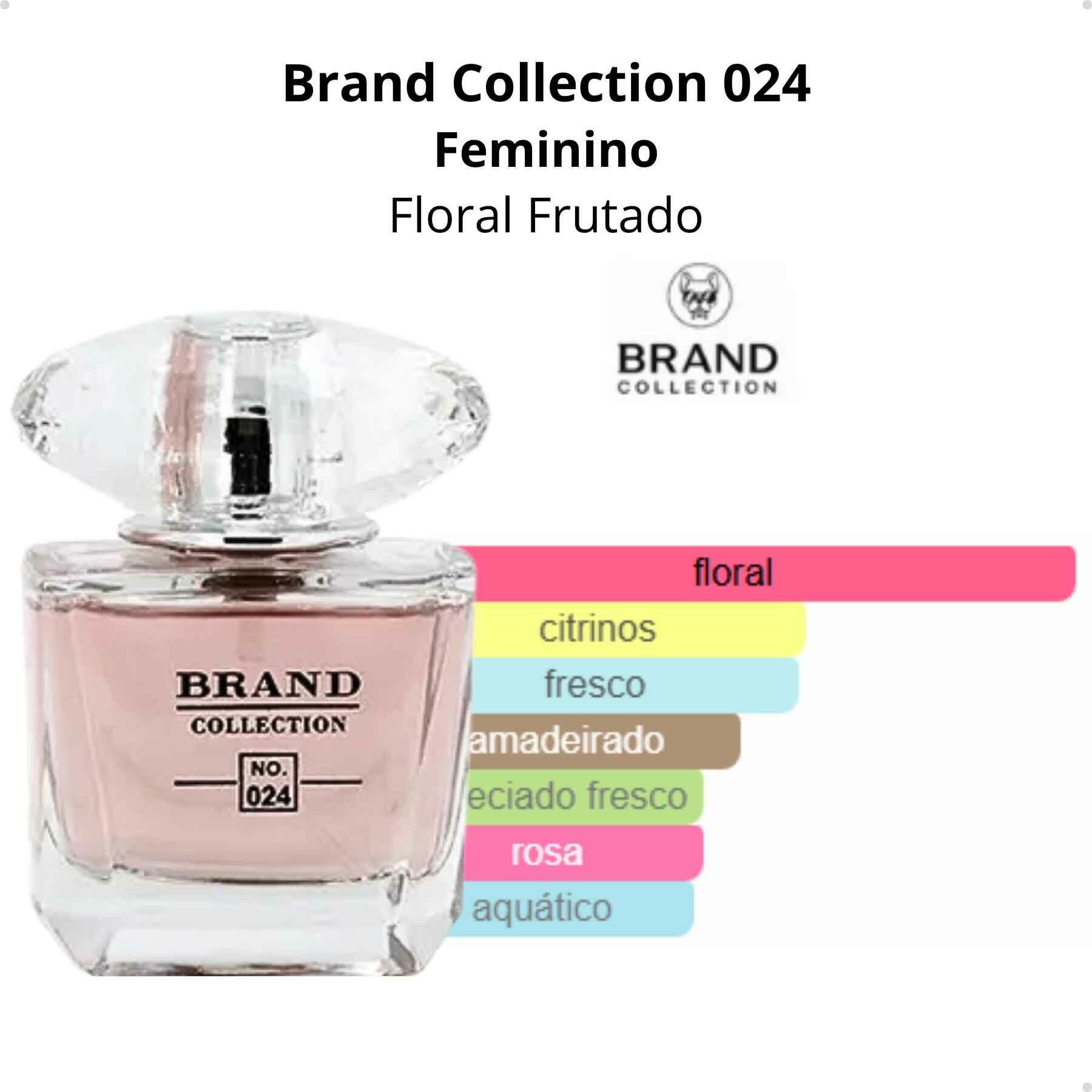 Brand Collection 024- Bright Crystal - Feminino 25ml - a partir de