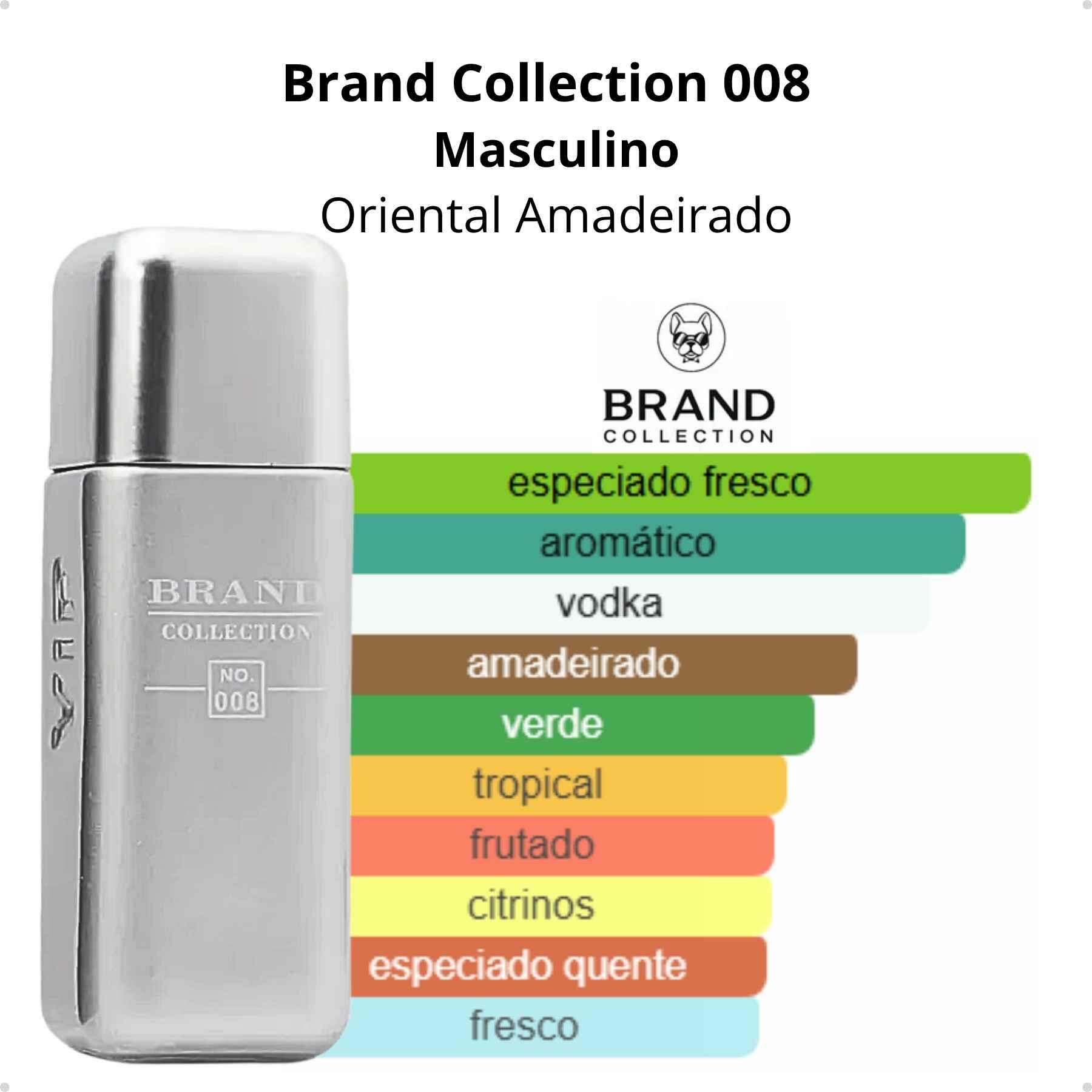 Brand Collection 008 - Classic Vip - Masculino 25ml