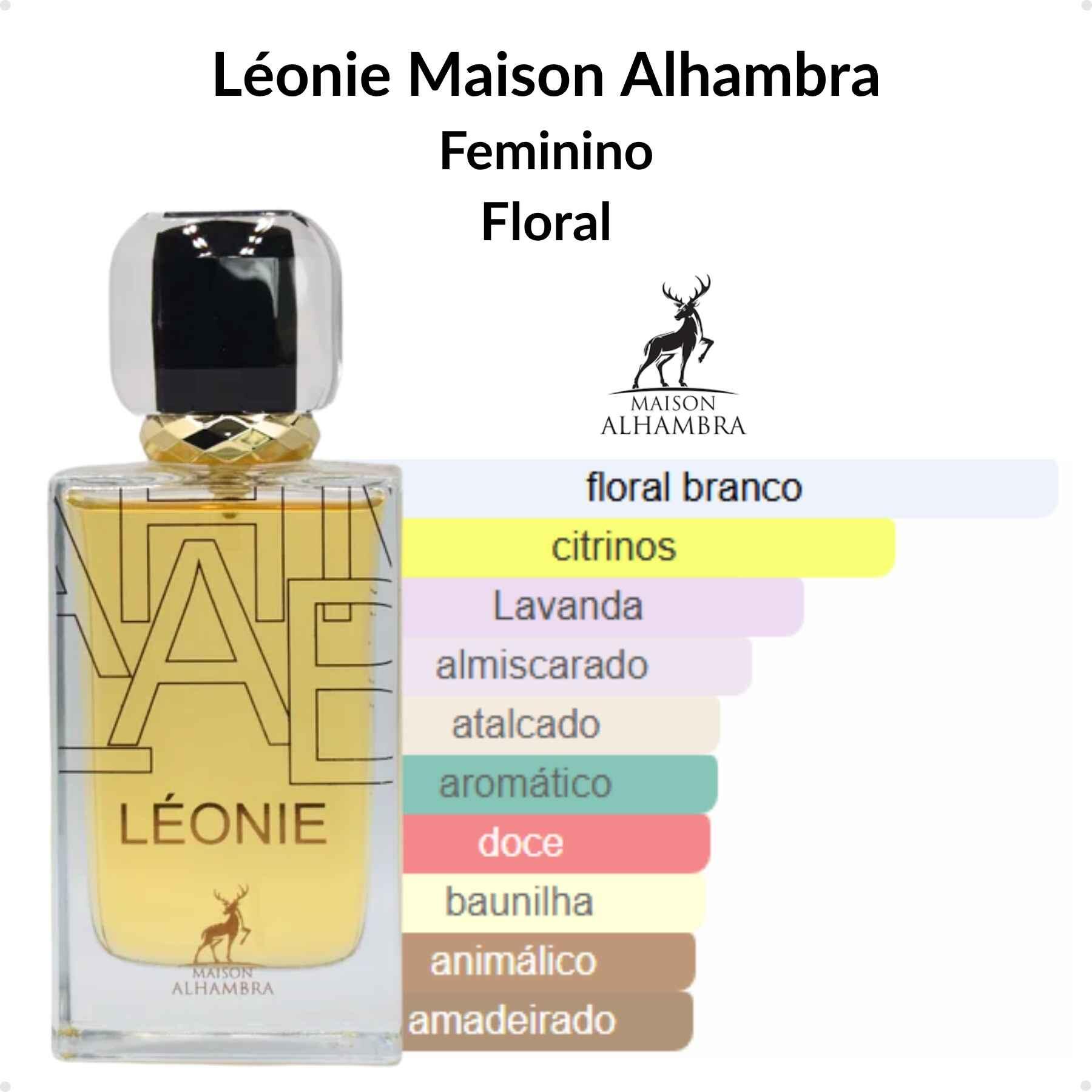 Perfume Arabe Maison Alhambra Léonie Feminino EDP 100ml - a partir