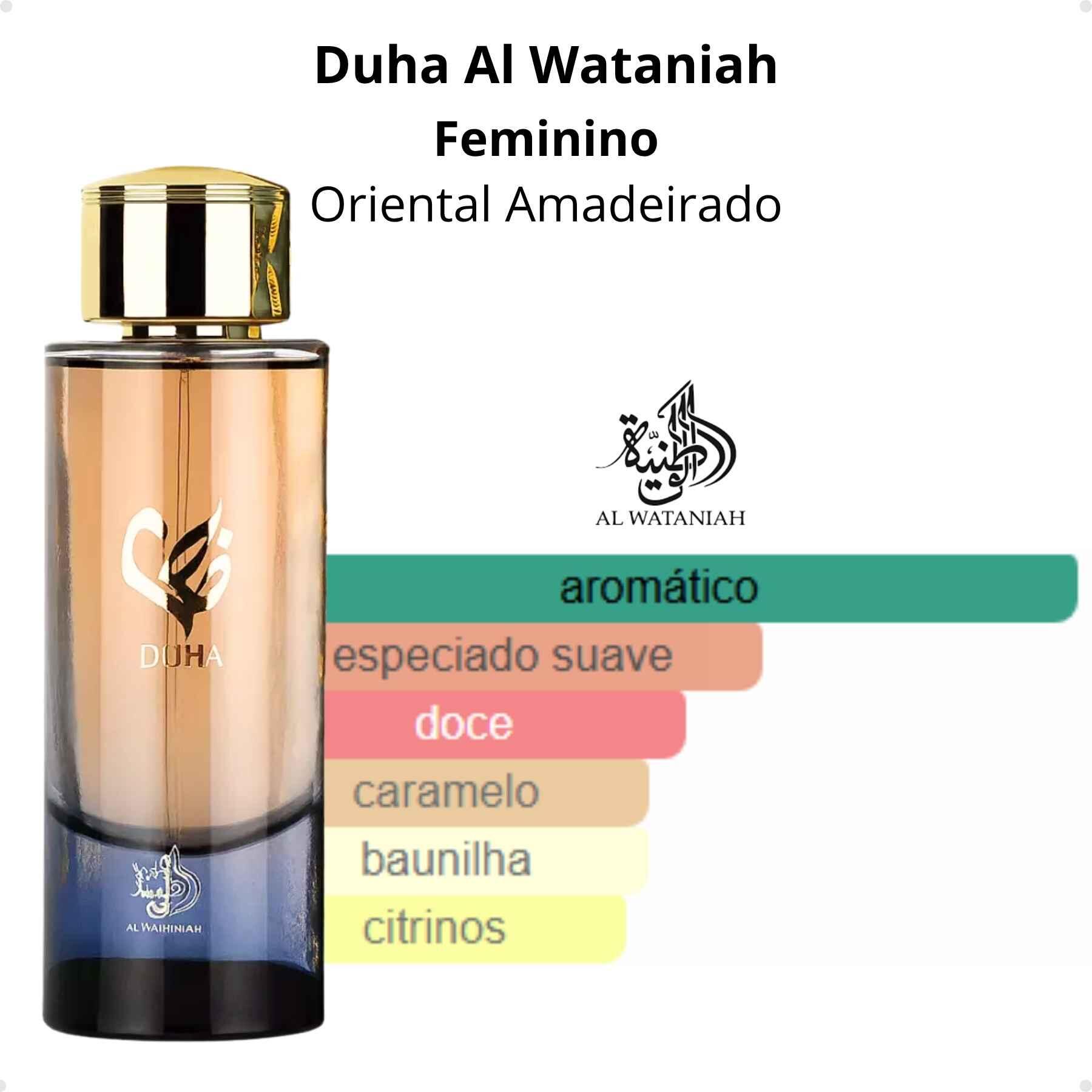 Perfume Arabe Al Wataniah Duha EDP 100ml Feminino - a partir de R