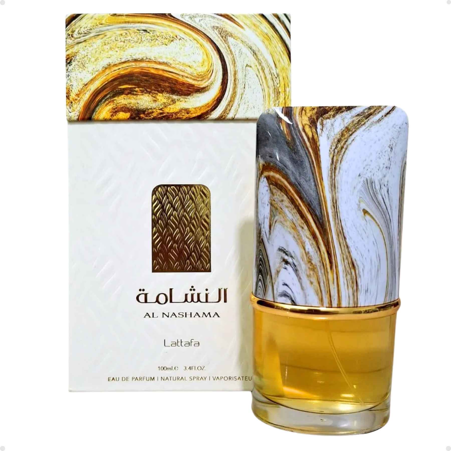 Latafa Al Nashama 香水 100ml Comprar Perfume Arabe Al Nashama Lattafa EDP 100ml Unissex - a