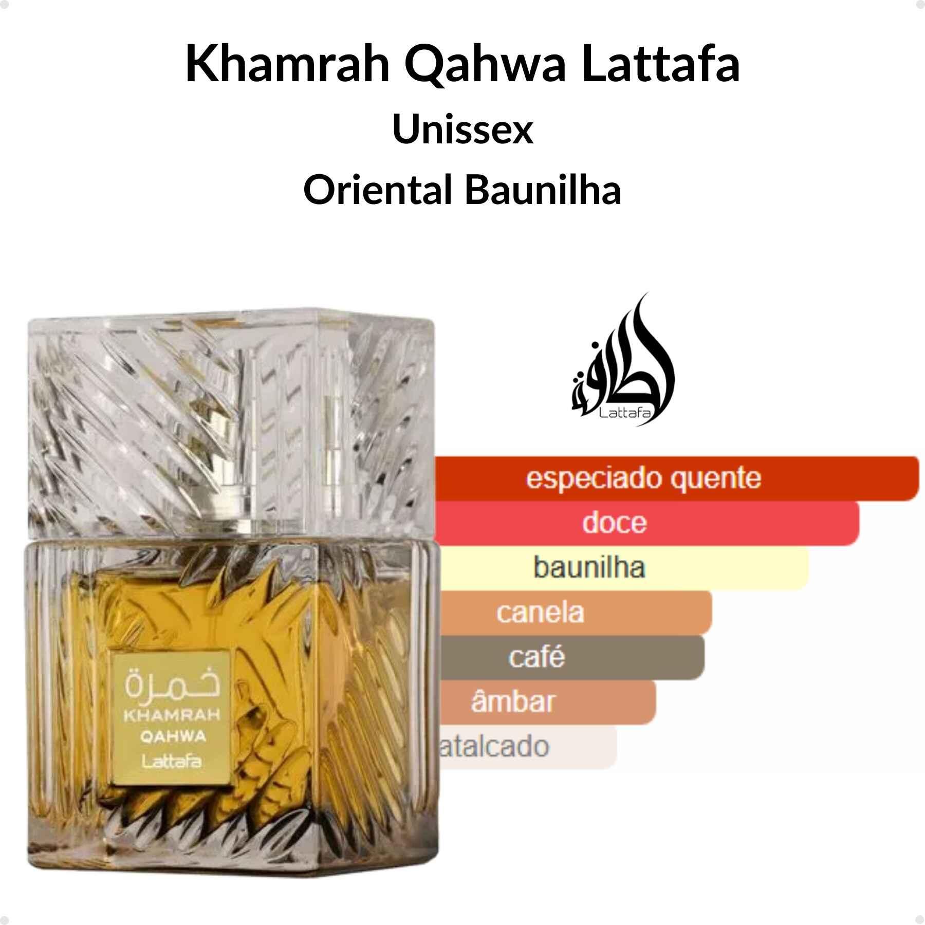 Comprar Perfume Arabe Lattafa Khamrah Qahwa EDP 100ml Unissex - a