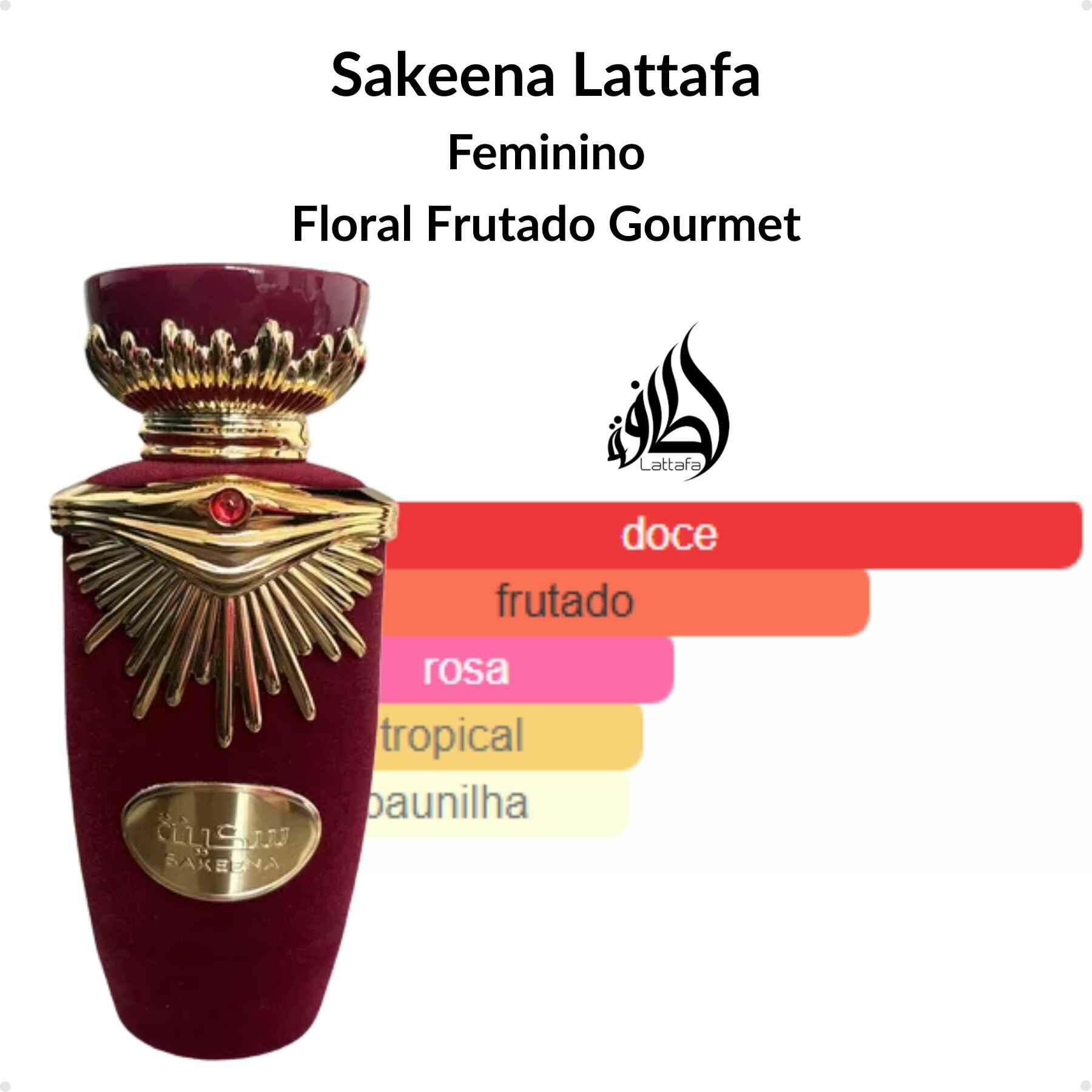 Comprar Perfume Arabe Lattafa Sakeena EDP 100ml Feminino - a