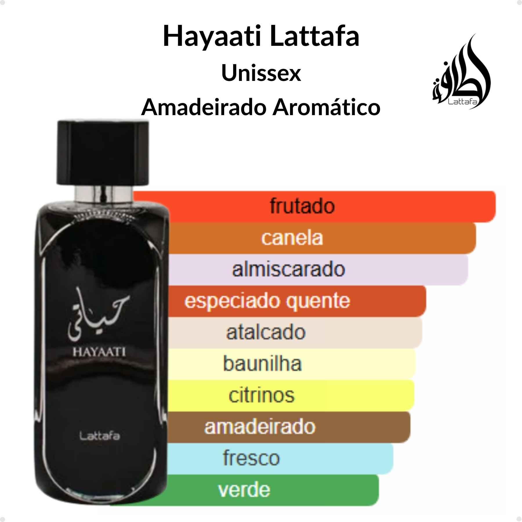 Comprar Perfume Arabe Lattafa Hayaati EDP 100ml Unissex - a partir