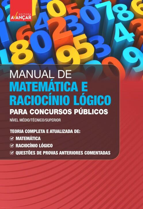 Comprar Manual de Matemática e Raciocínio Lógico - Impresso - a partir ...