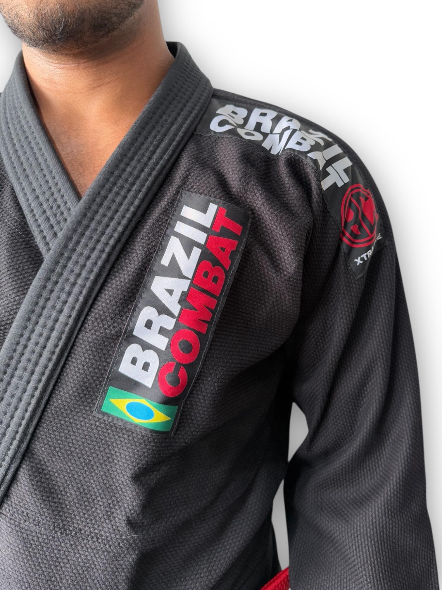 Comprar Kimono Competidor Xtra-Lite Preto - Brazil Combat