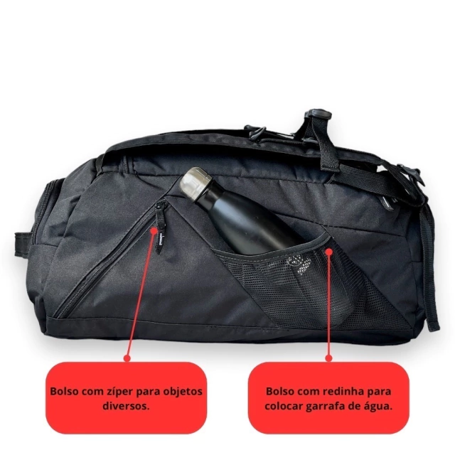Comprar Mochila Travel Bag Preta - R$400,00