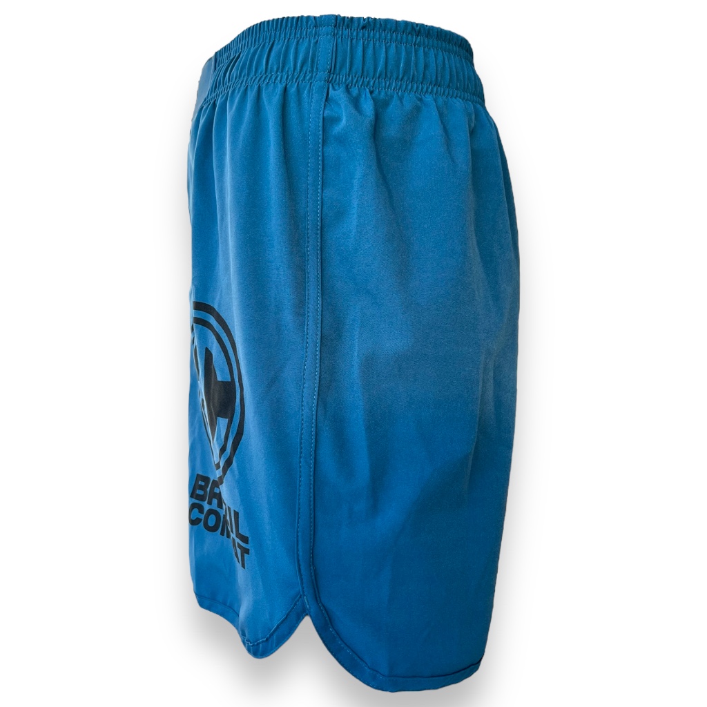 Comprar Grappling Short Shield Azul Petróleo Infantil - R$166,90