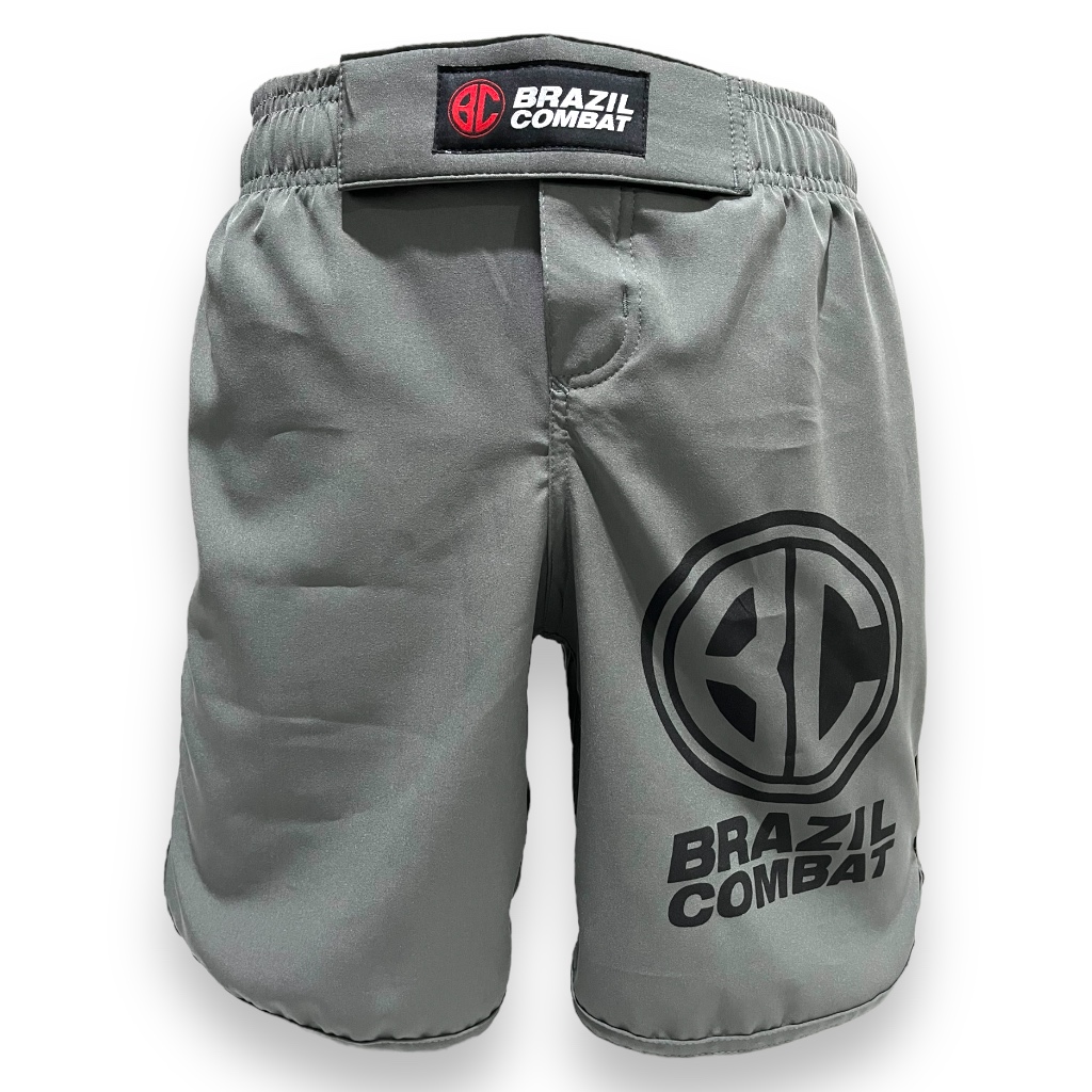 Comprar Grappling Short Shield Cinza Claro Infantil - R$166,90