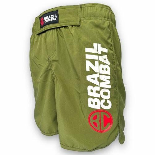 Comprar Grappling Short Red Shield Verde Oliva - Brazil Combat