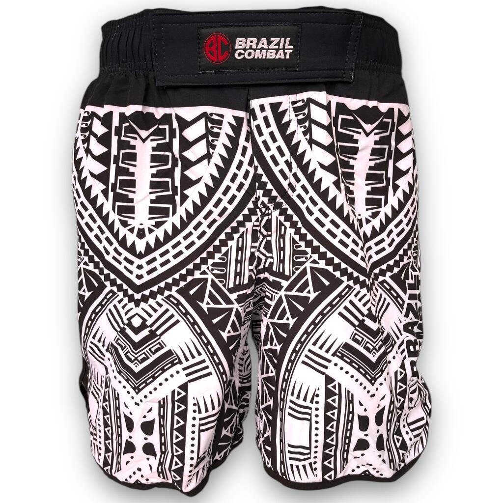 Comprar Grappling Short Maori Preto e Branco - R$200,00