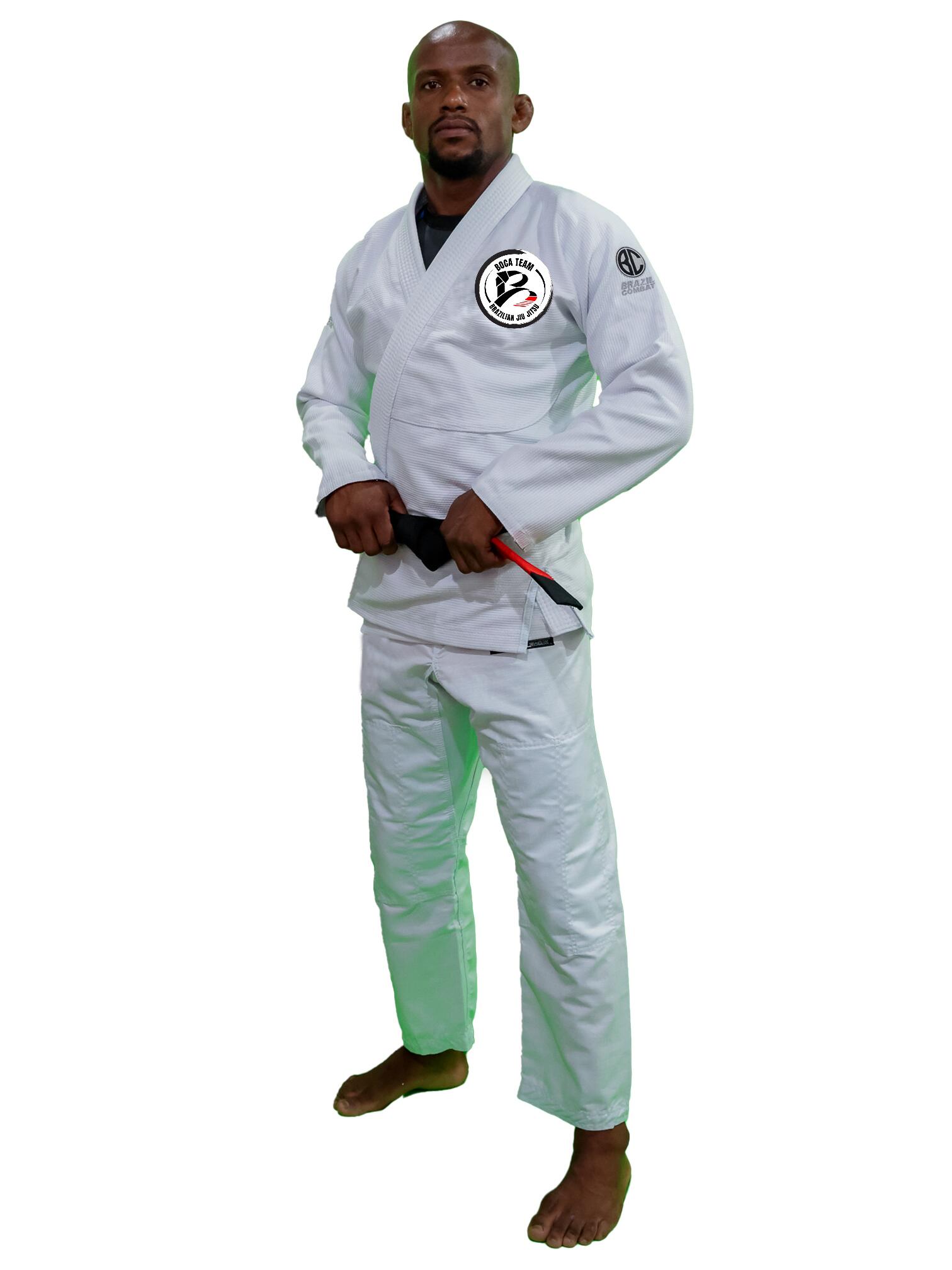 Comprar Kimono Boca Team BJJ Branco