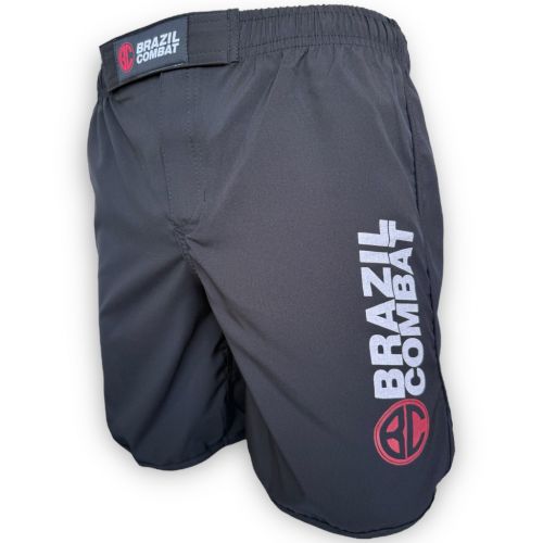 Comprar Grappling Short Red Shield Preto - R$166,90 - Brazil Combat