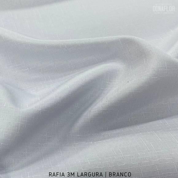 Tecido Rafia Comprar RAFIA BRANCO 3M LARGURA 100% POLIESTER - a partir de R$38,00