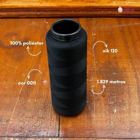 Comprar LINHA 120 SETTA XIK PRETO C11 CONE 1800M - a partir de R$8,07