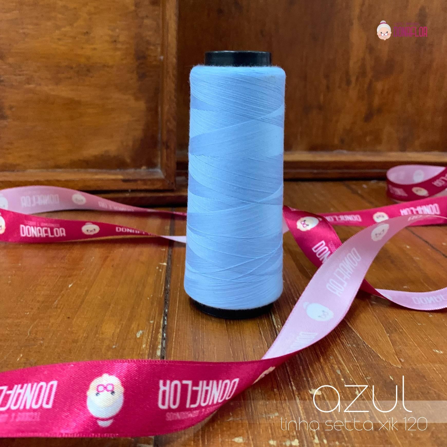 Bebeさん専用 Comprar LINHA 120 SETTA XIK AZUL BB C13 CONE 1800M - a partir de R