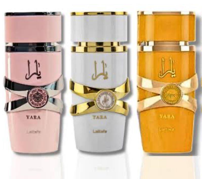 Comprar Kit com 3 Decants Yara de Lattafa ( Yara, Tous e Moi ) - a