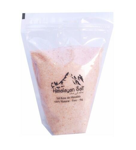 Sal Rosa do Himalaia Grosso 1Kg - Himalayan Salt