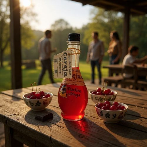 Comprar Licor Gold Cereja Charm 375ml - by Pudim de Pinga - Pudim