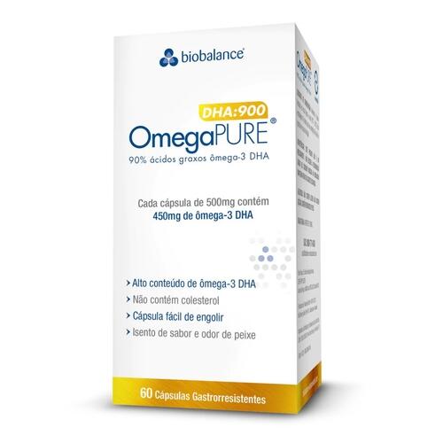 OmegaPURE DHA 900 Biobalance C/ 60 Cápsulas - R$182,00