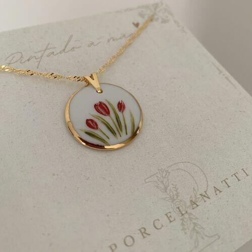 Pingente Tulipas