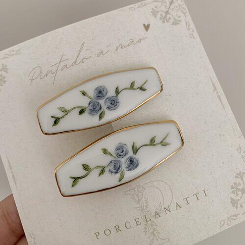 2 Presilhas de Porcelana