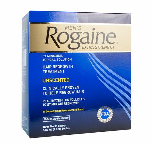 Minoxidil Rogaine 5% ORIGINAL - Tratamento 3 meses - Importação
