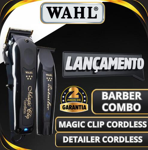 Comprar Combo Wahl Barber Combo Magic Clip e Detailer Black