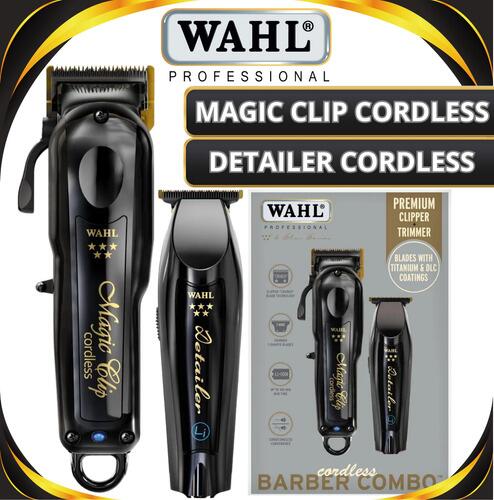 Comprar Combo Wahl Barber Combo Magic Clip e Detailer Black