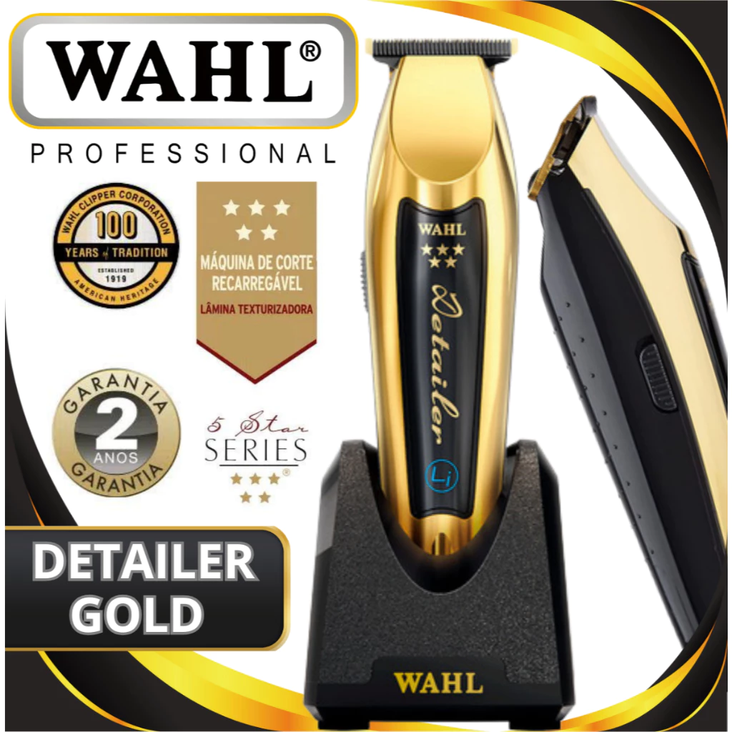 Comprar Maquina de Acabamento Wahl Detailer Gold Bivolt - a partir