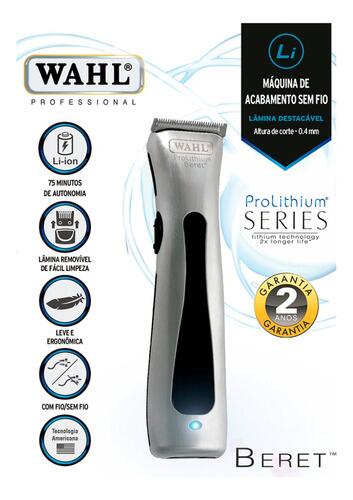 Comprar Maquina De Acabamento Wahl Beret Sem Fio Bivolt - a partir