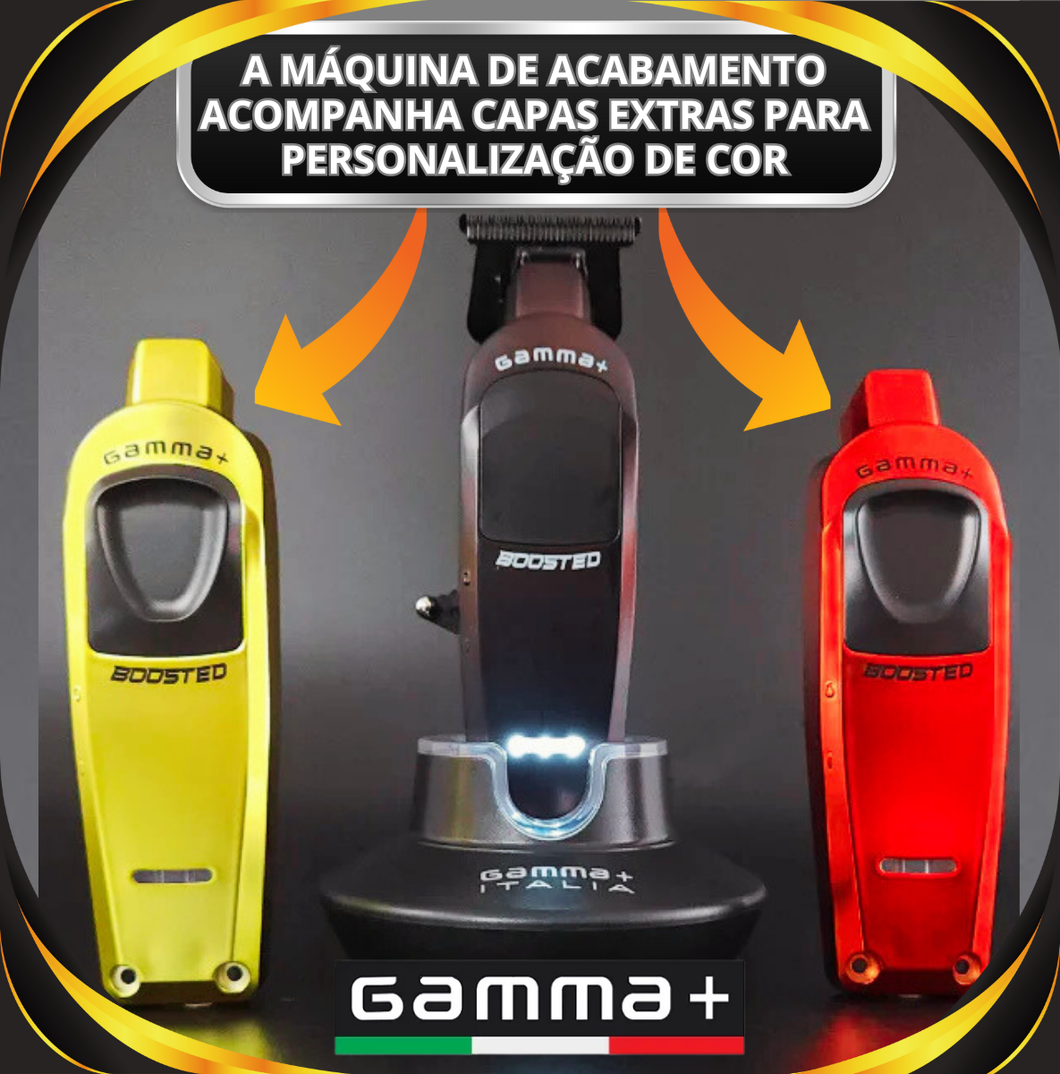 Comprar Combo Gamma+ Boosted Super Torque Com Máquina De Corte E