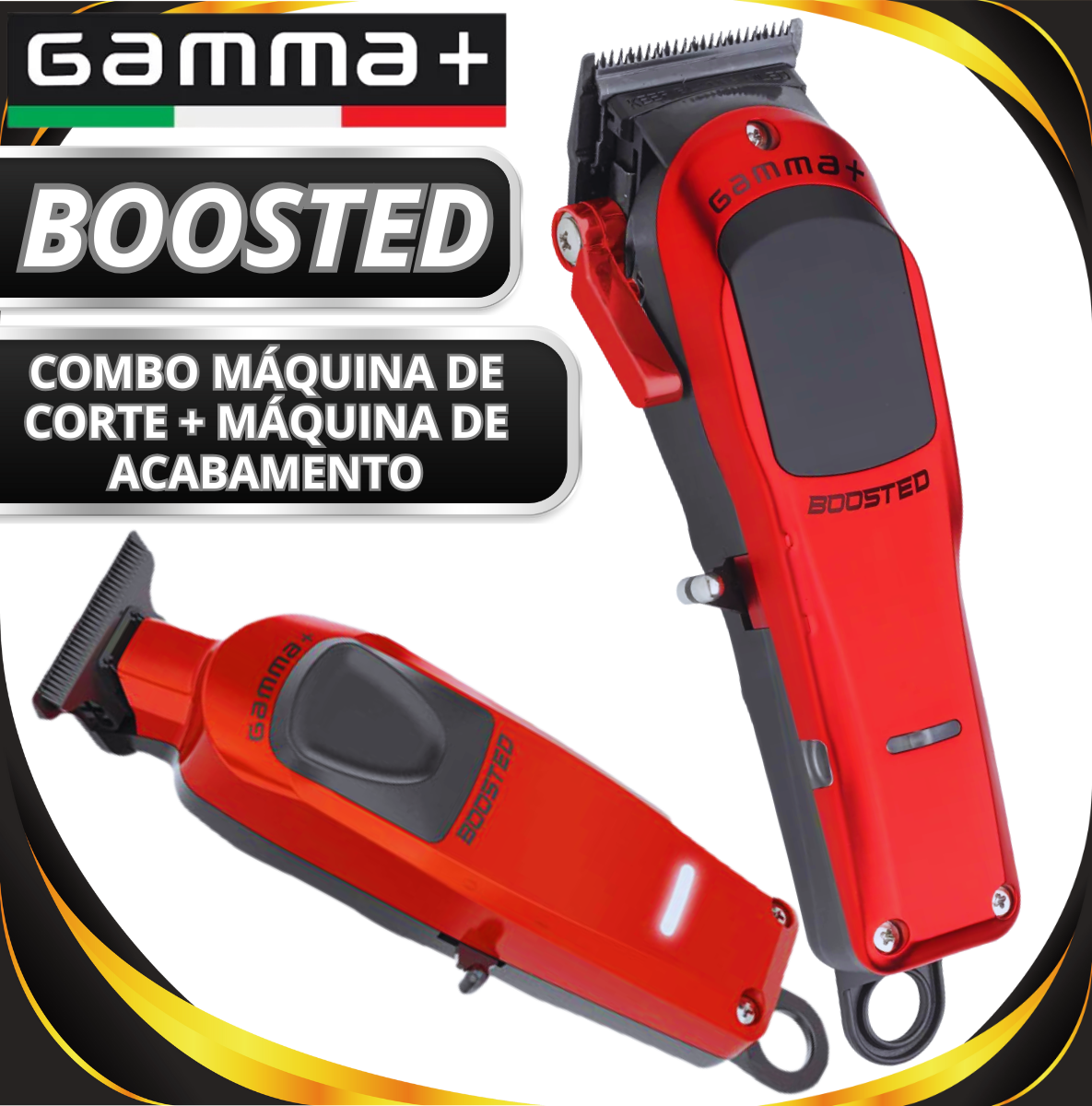 Comprar Combo Gamma+ Boosted Super Torque Com Máquina De Corte E