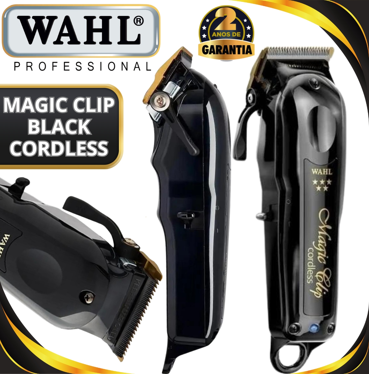 Comprar Maquina De Corte Wahl Magic Clip Cordless Black Edition