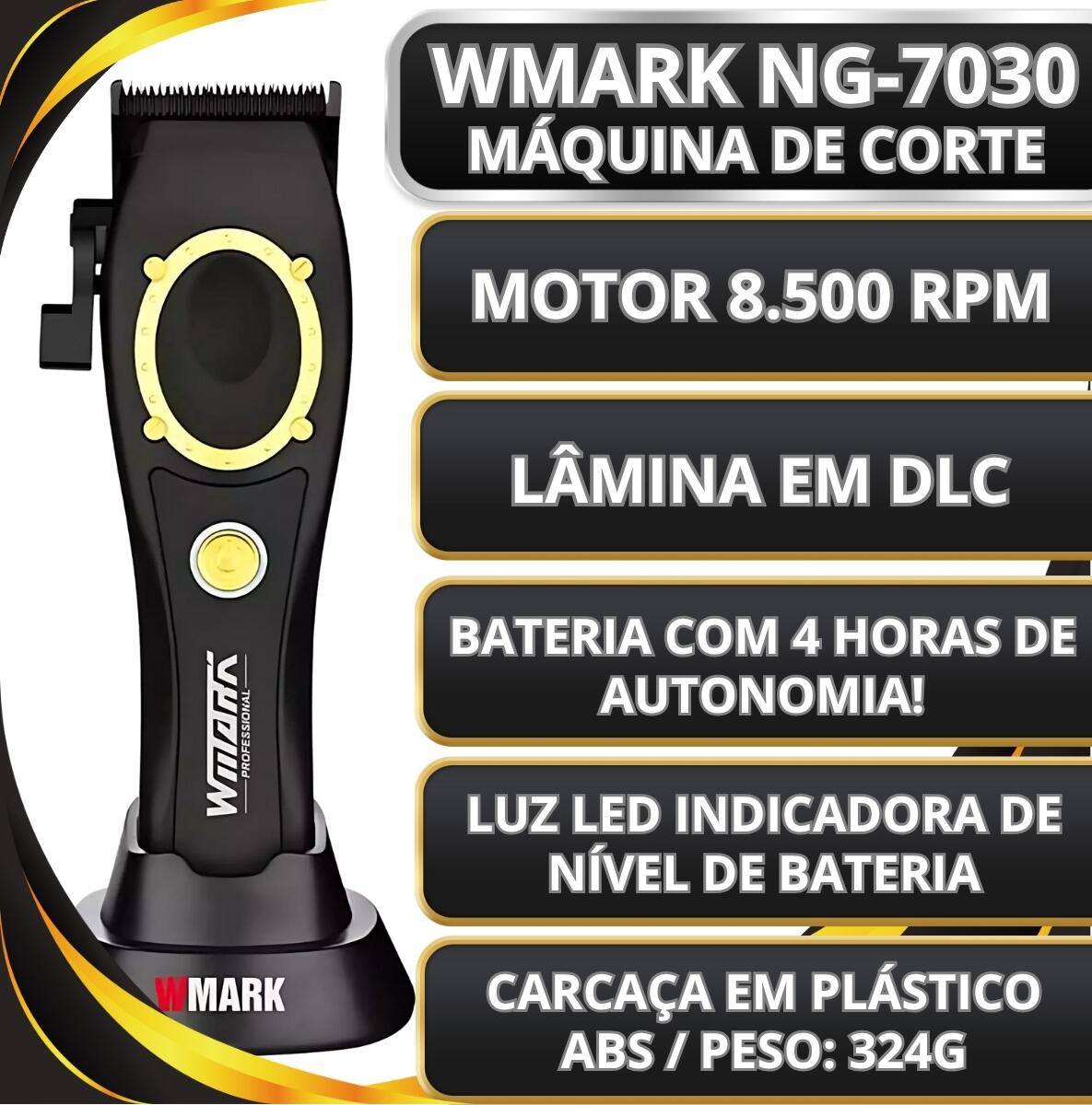 Comprar Máquina De Cortar Cabelo Wmark NG-7030 - a partir de R$268,96