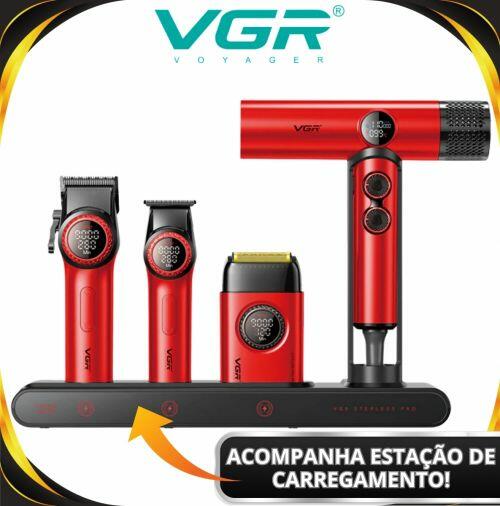 Comprar Combo VGR Super Power Stepless Pro 4 In 1 Secador 127V