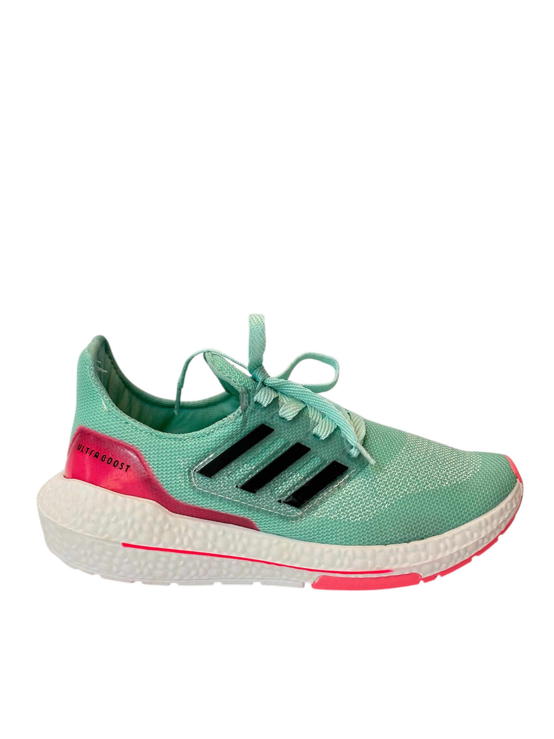 Adidas UltraBoost Verde/Preto/Rosa 34