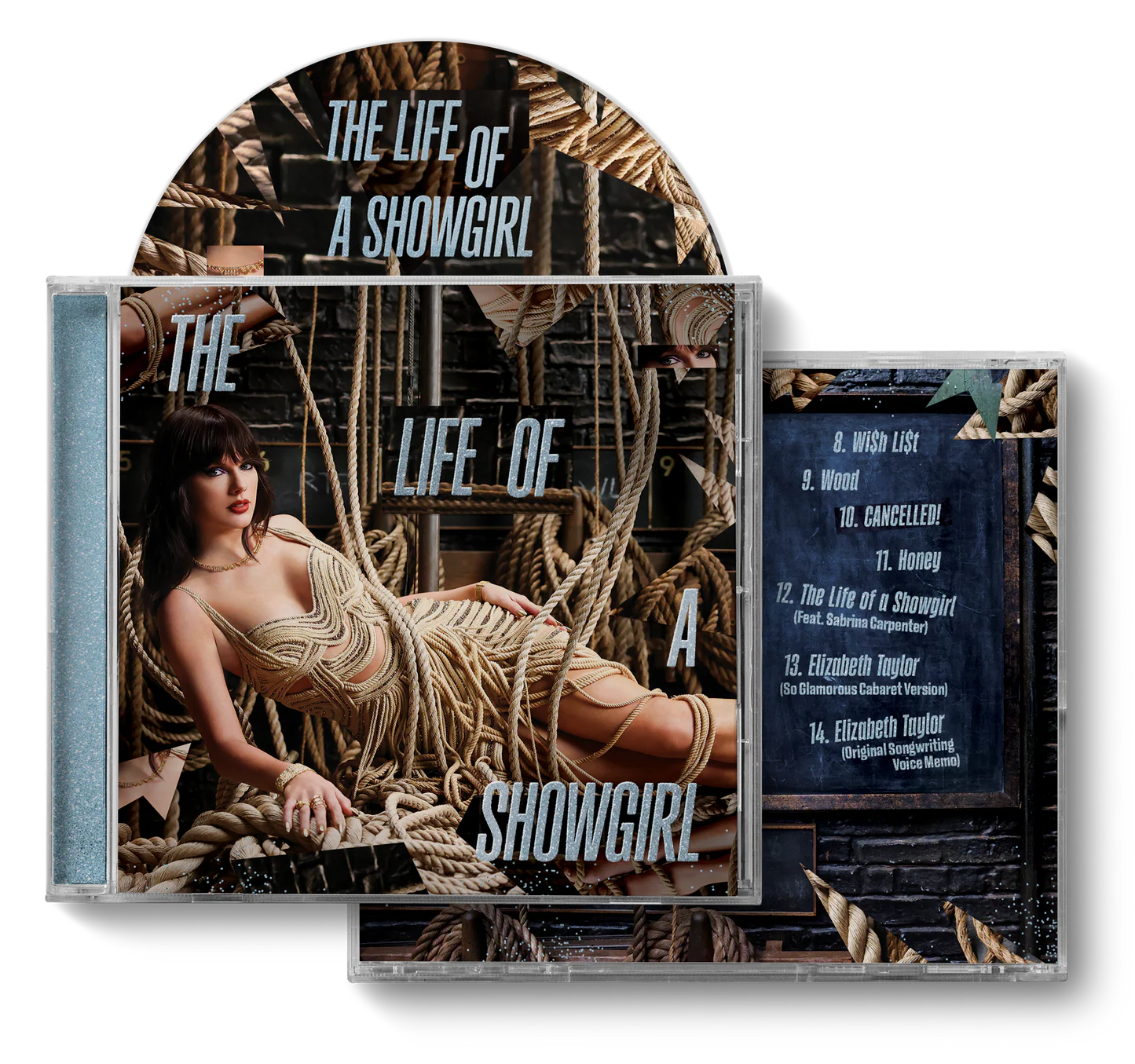 Taylor Swift THE LIFE OF A SHOWGIRL セット Taylor Swift The Life of a Showgirl CD Bundle ( Alone in my Tower
